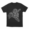 Angel Bottle Unisex T Shirt Black