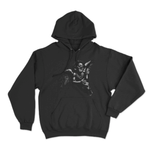 Angel Unisex Hoodie Black