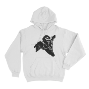Angel Unisex Hoodie White