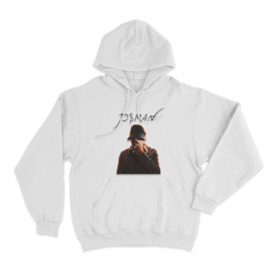 Josman Portrait Unisex Hoodie White